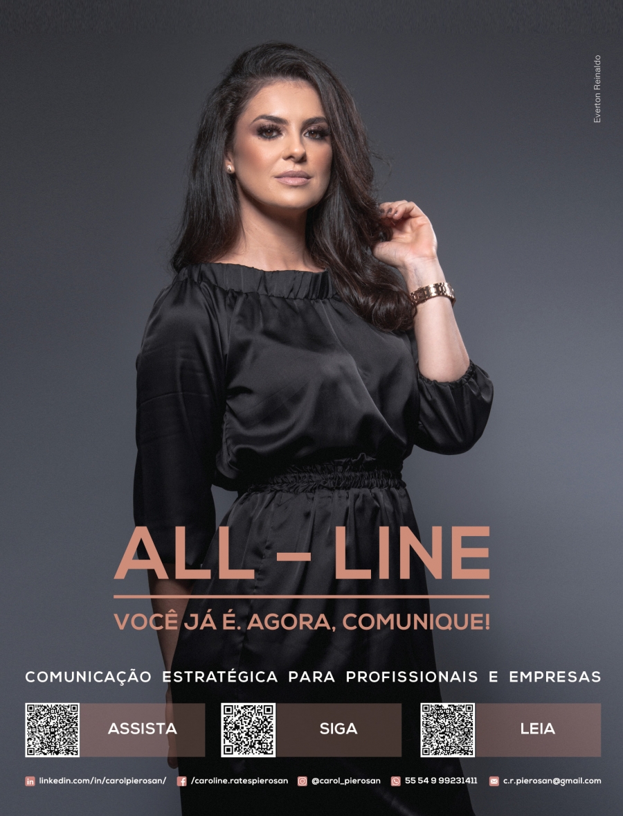 Caroline Pierosan prope  Comunicao All - Line para profissionais e empresas 