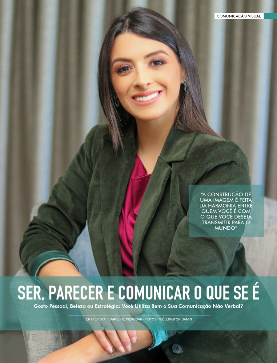 A designer de moda, ps-graduada em Negcios de Moda, especialista em colorao pessoal pela Studio Immagine, e estudiosa dos estilos uni- versais, Gabriela Lodi De Pr, nos ajuda a desmistificar algumas ideias no intuito de posicionar a produo visual (que tambm podemos chamar de &quotaparncia pessoal") como uma importante ferramenta de trabalho