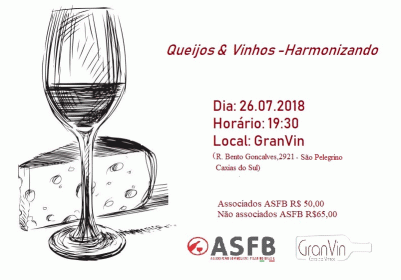 ASFB Realiza Harmonizao de Queijos e Vinhos